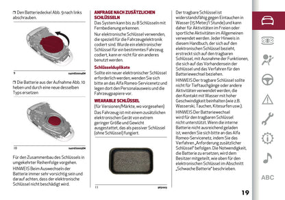 2024-2025 Alfa Romeo Tonale Owner's Manual | German