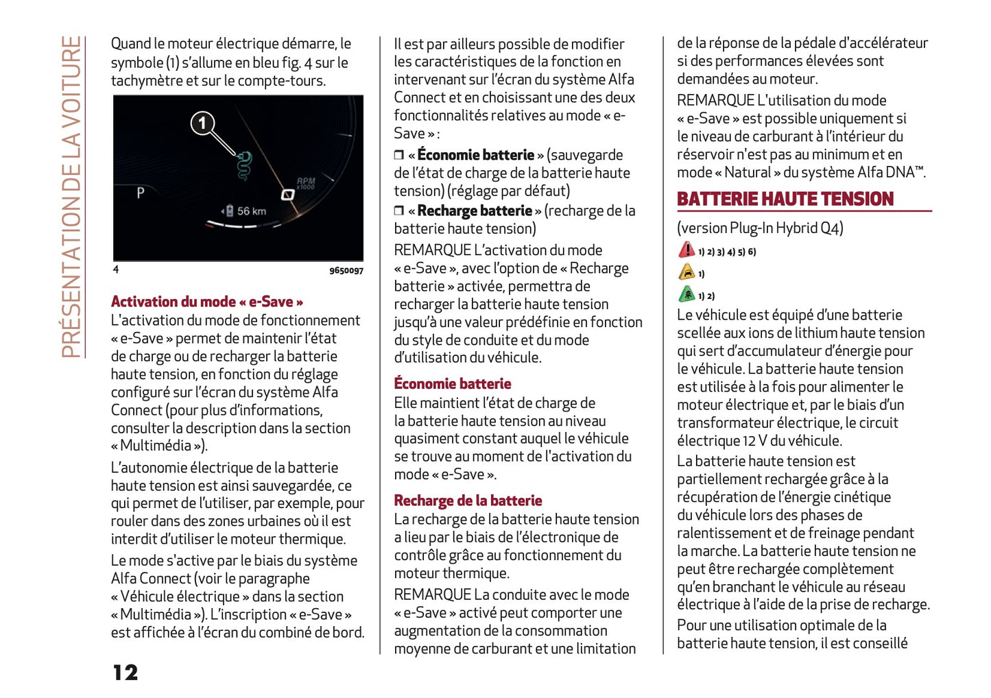 2024-2025 Alfa Romeo Tonale Owner's Manual | French