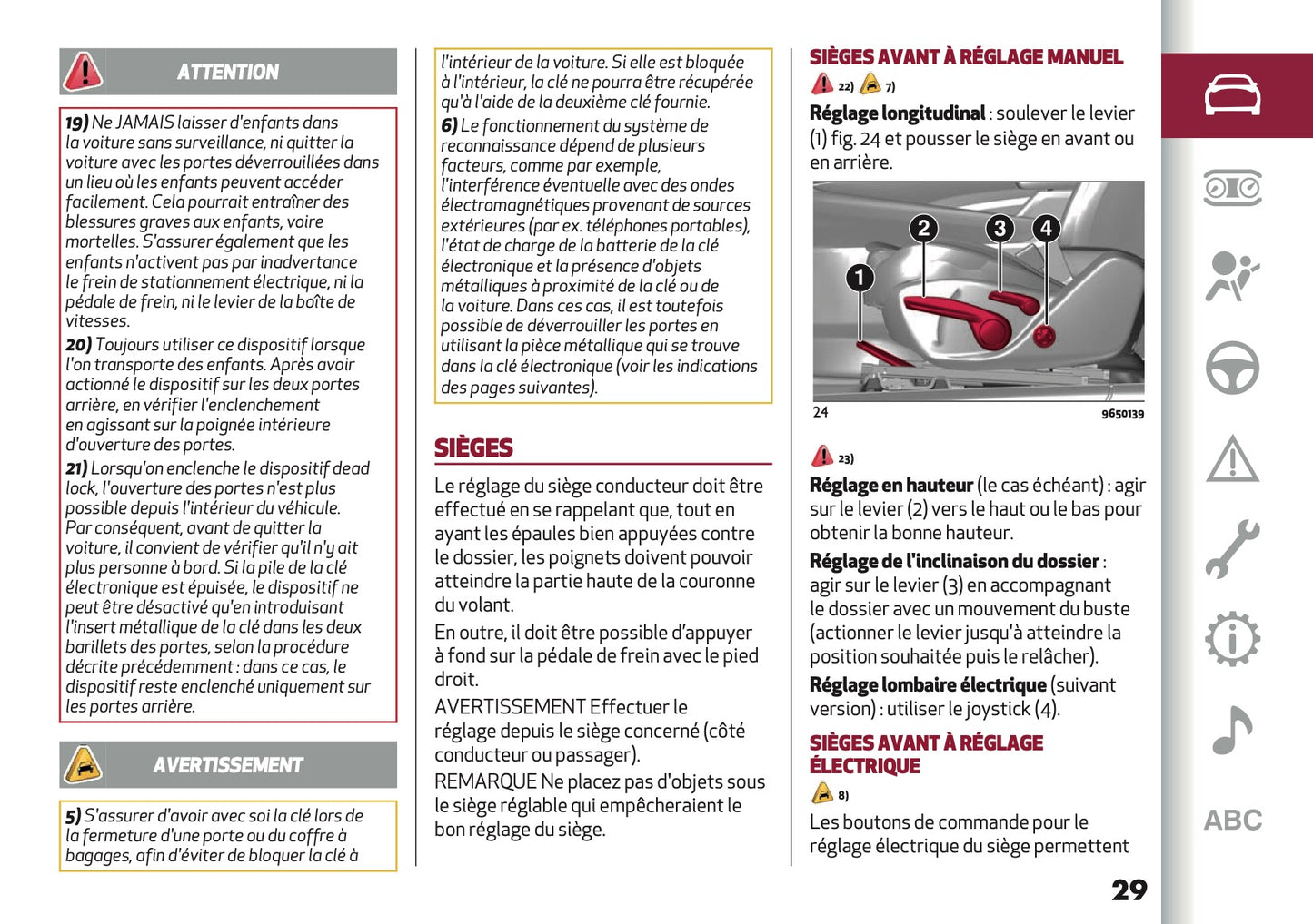 2024-2025 Alfa Romeo Tonale Owner's Manual | French