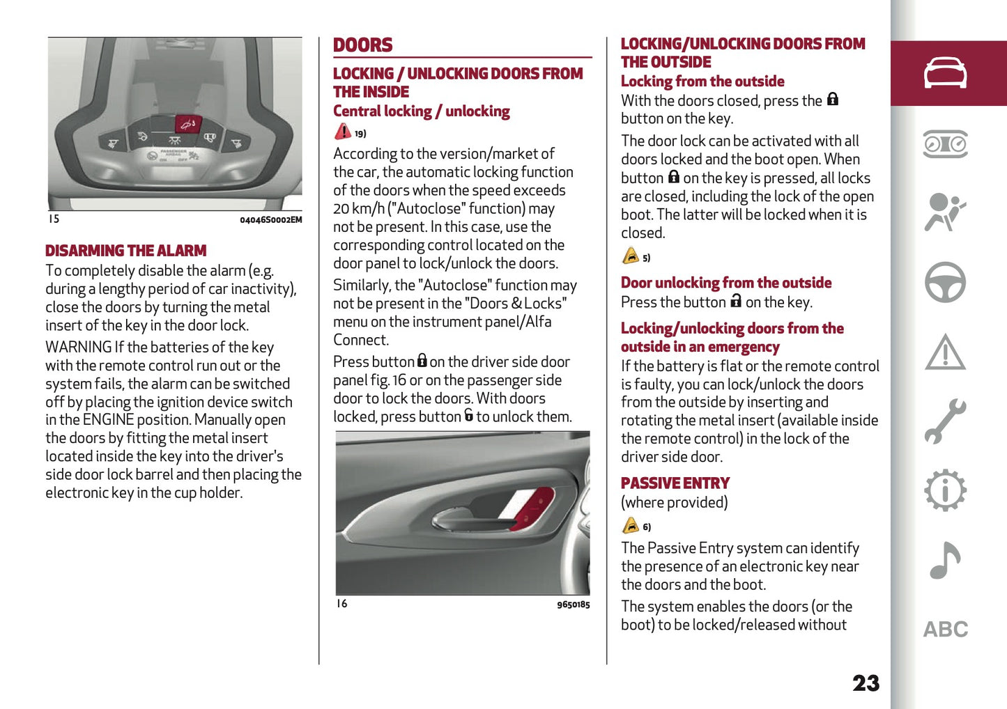 2024-2025 Alfa Romeo Tonale Owner's Manual | English