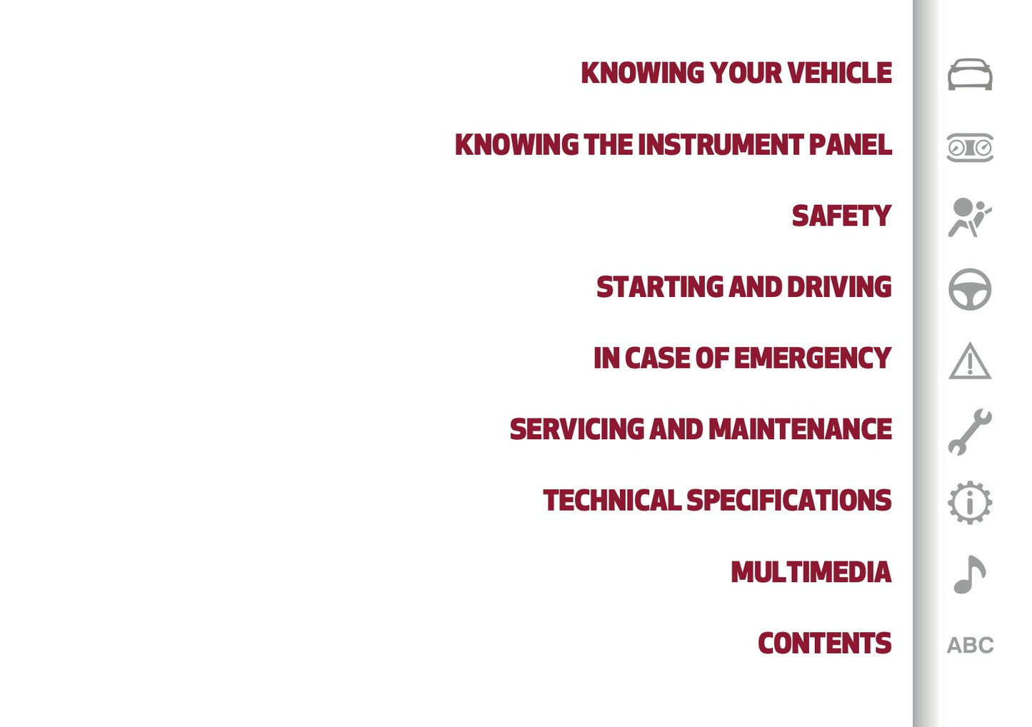 2024-2025 Alfa Romeo Tonale Owner's Manual | English