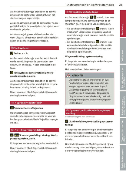 2012 Audi A1 Gebruikershandleiding | Nederlands