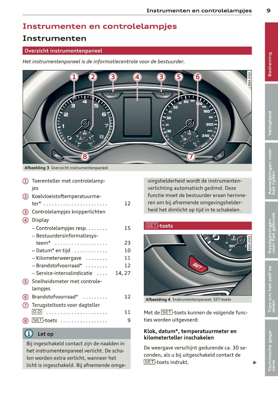 2012 Audi A1 Gebruikershandleiding | Nederlands