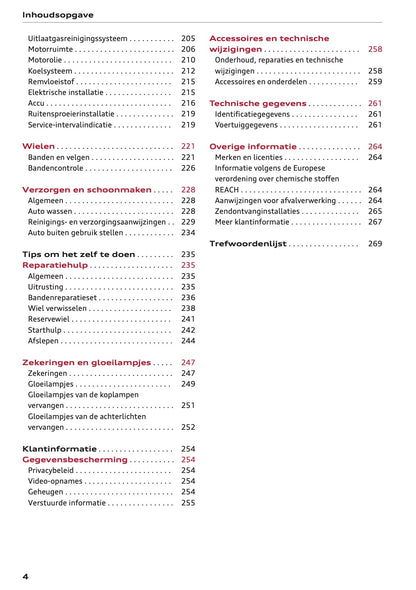 2022-2023 Audi A1 Owner's Manual | Dutch