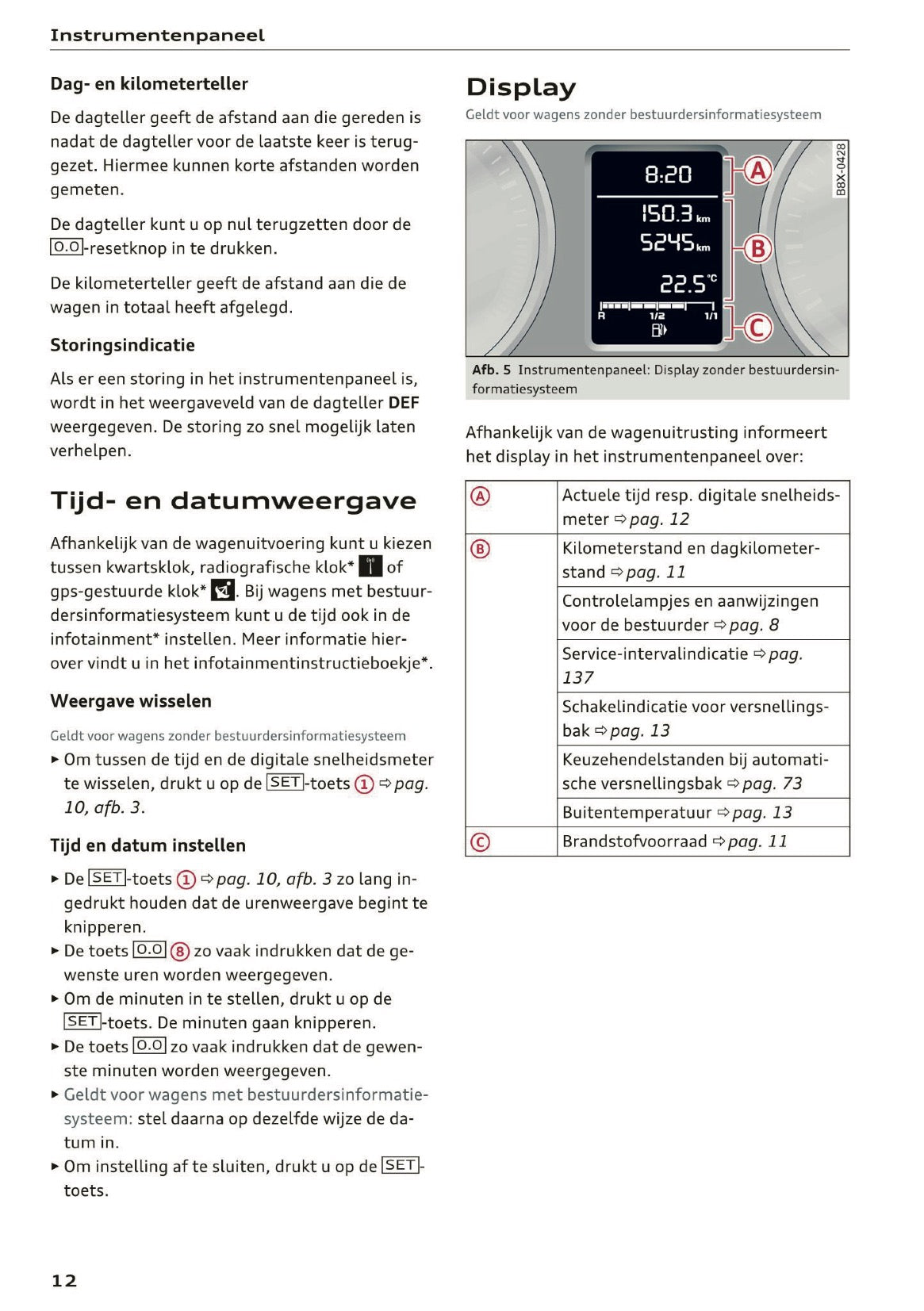 2017-2018 Audi A1/S1 Owner's Manual | Dutch
