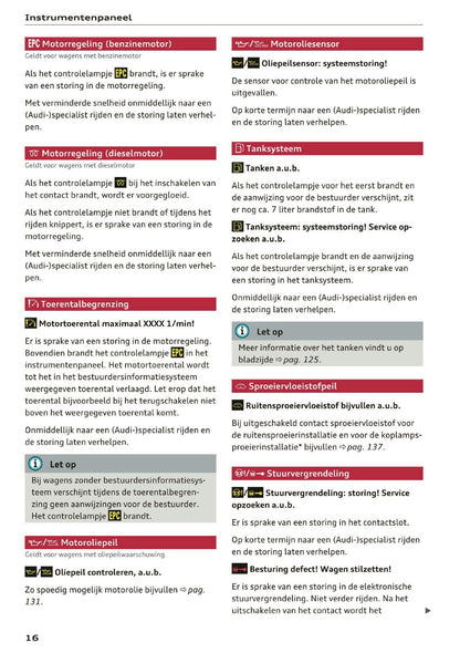 2017-2018 Audi A1/S1 Owner's Manual | Dutch