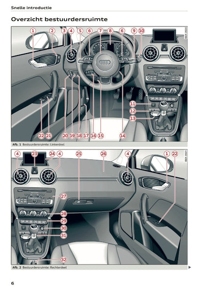 2017-2018 Audi A1/S1 Owner's Manual | Dutch