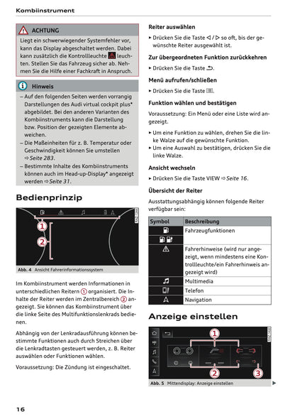 2025-2026 Audi A3 Owner's Manual | German