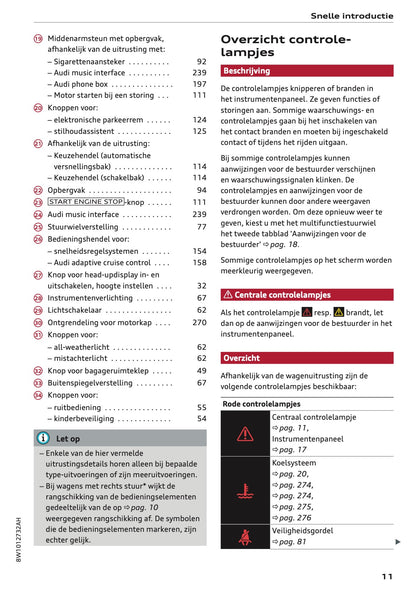 2021-2022 Audi A4 Gebruikershandleiding | Nederlands