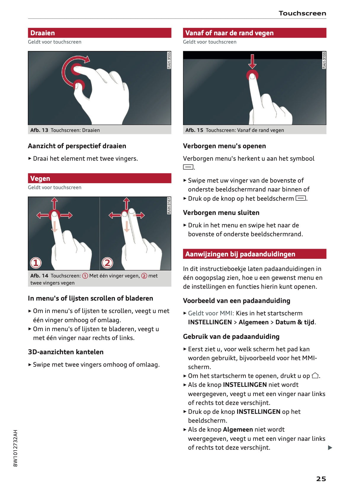 2021-2022 Audi A4 Gebruikershandleiding | Nederlands