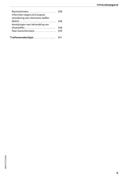 2021-2022 Audi A4 Gebruikershandleiding | Nederlands