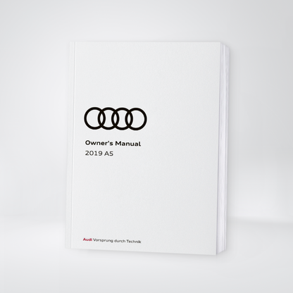 2019 Audi A5/S5 Gebruikershandleiding | Engels