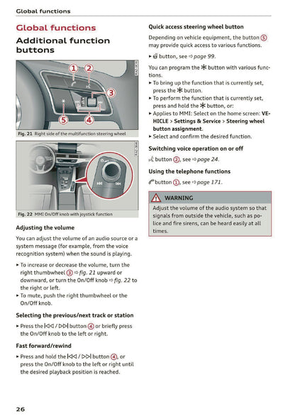 2020 Audi A5 Owner's Manual | English US