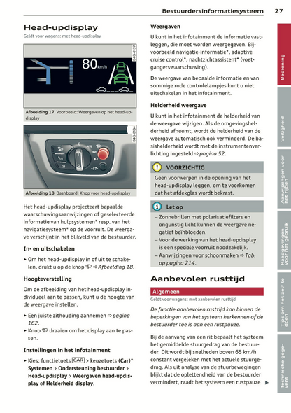 2014 Audi A6/S6 Owner's Manual | Dutch