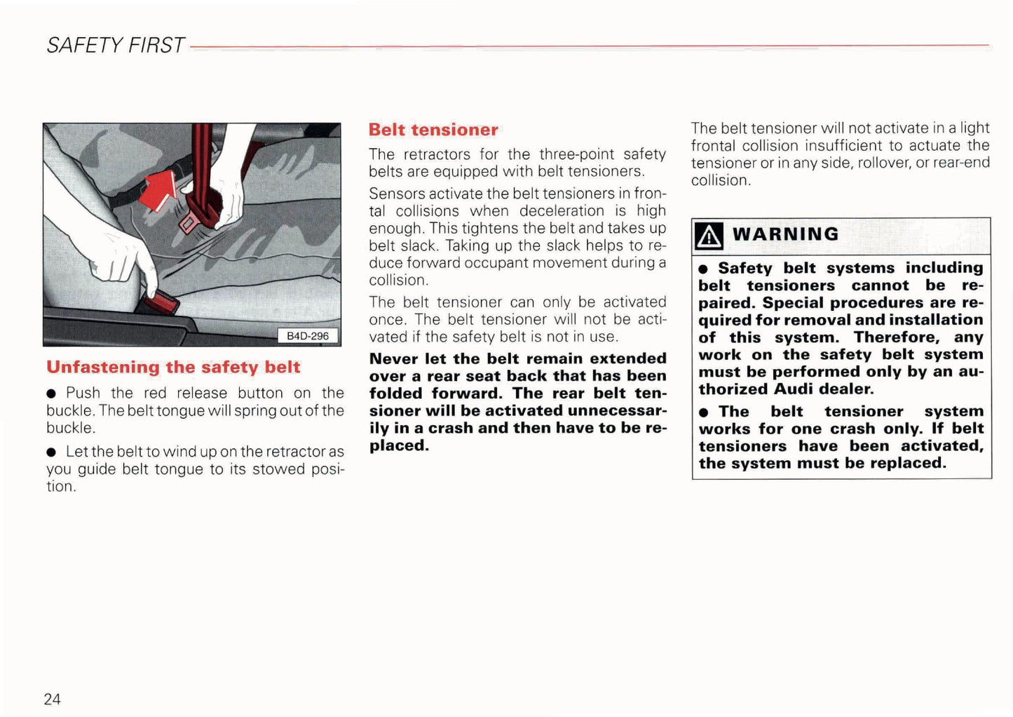 2002 Audi A6 Avant Owner's Manual | English US