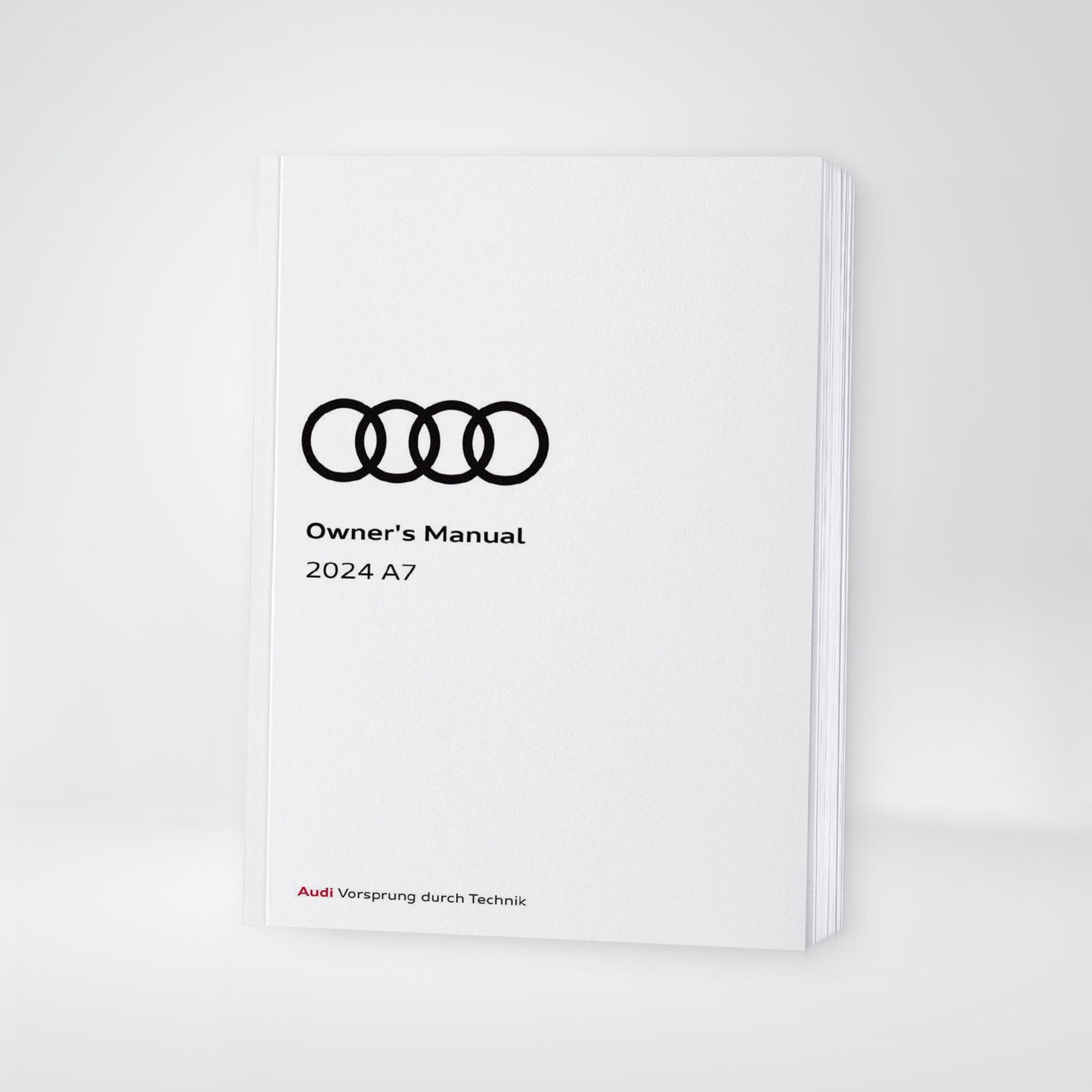 2024 Audi A7 Owner's Manual | English US