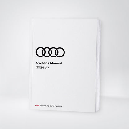 2024 Audi A7 Owner's Manual | English US