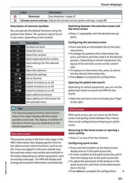 2024 Audi A7 Owner's Manual | English US