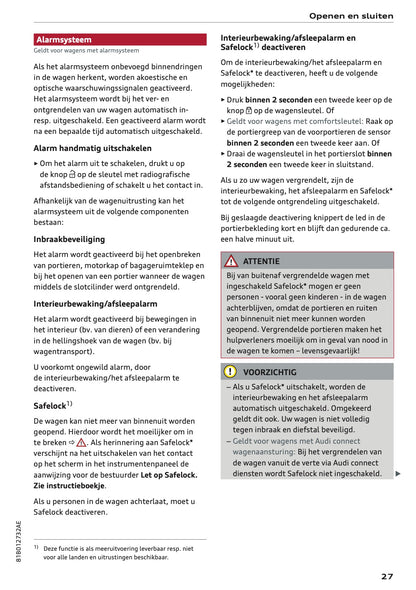 2022 Audi Q2 Gebruikershandleiding | Nederlands