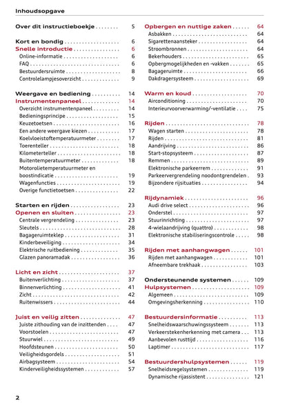 2022 Audi Q2 Gebruikershandleiding | Nederlands