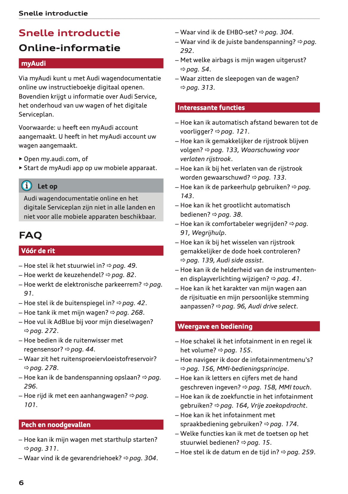 2022 Audi Q2 Gebruikershandleiding | Nederlands