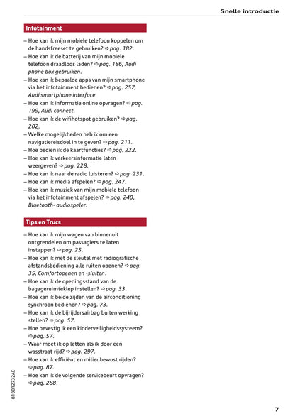 2022 Audi Q2 Gebruikershandleiding | Nederlands