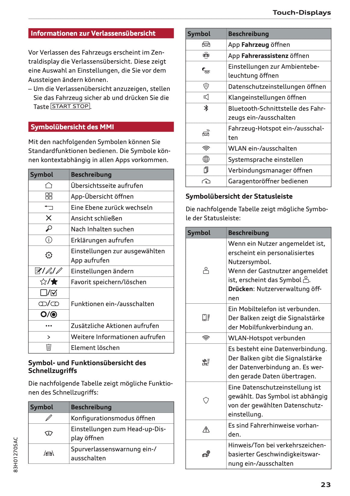 2026 Audi Q3 Owner's Manual | German