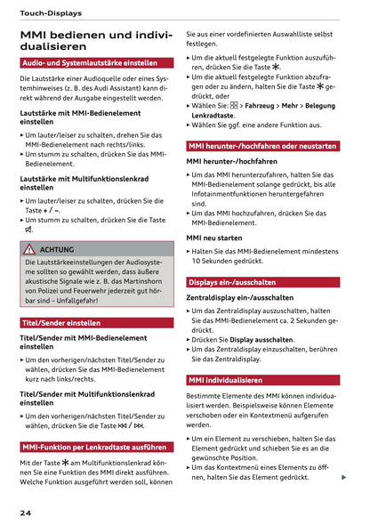 2026 Audi Q3 Owner's Manual | German