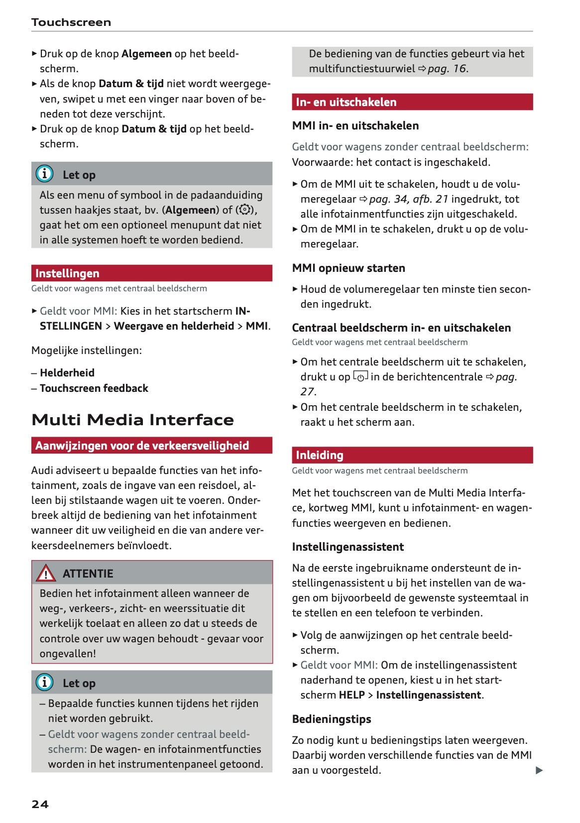 2020-2021 Audi Q3 Gebruikershandleiding | Nederlands