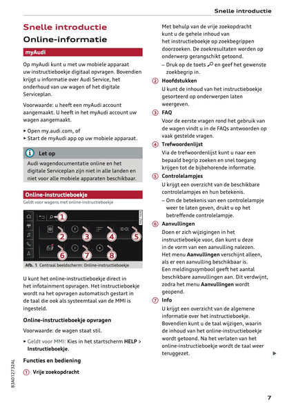 2022 Audi Q3 Owner's Manual | Dutch
