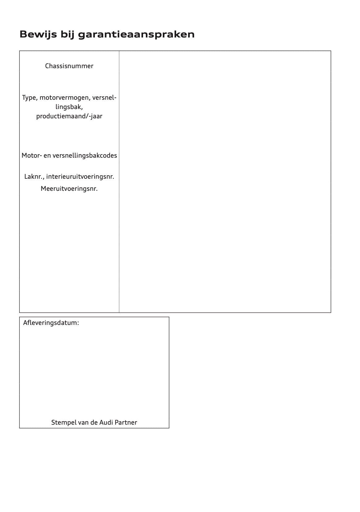 2023-2024 Audi Q3 Owner's Manual | Dutch