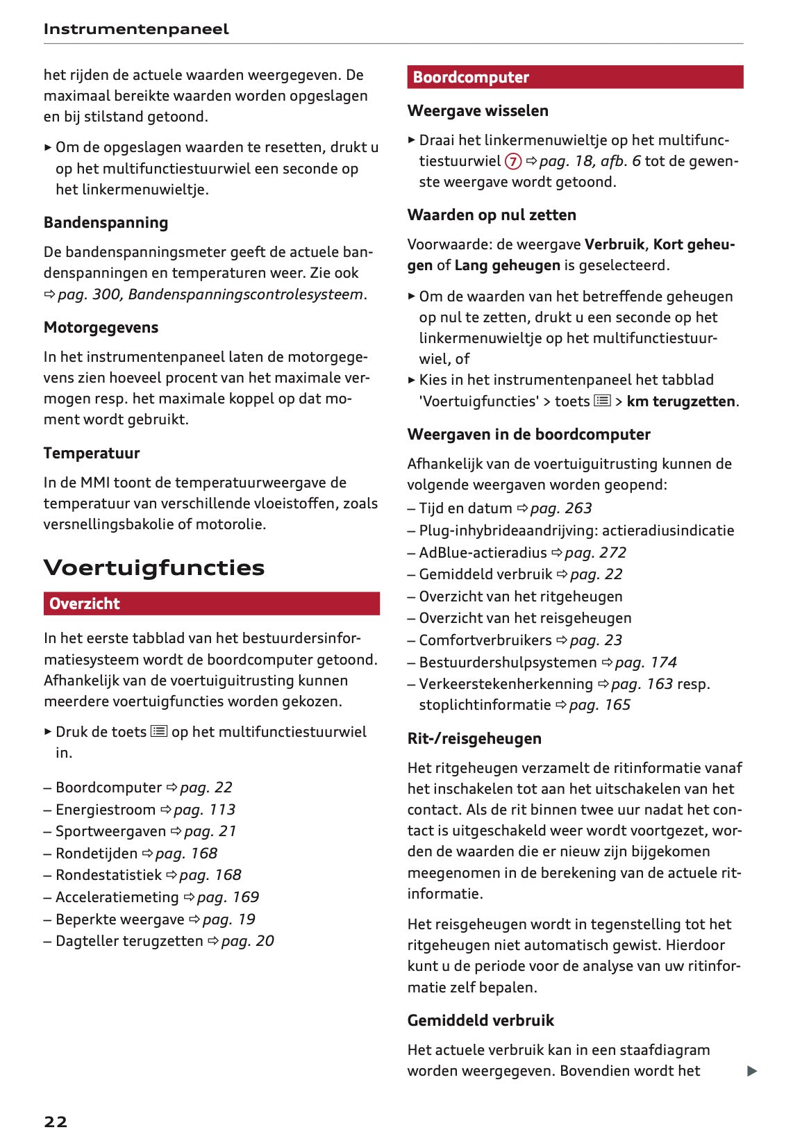 2023-2024 Audi Q3 Owner's Manual | Dutch