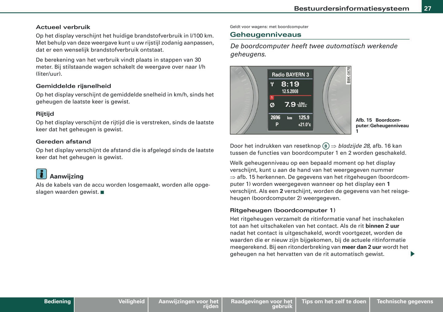 2009 Audi Q5 Gebruikershandleiding | Nederlands