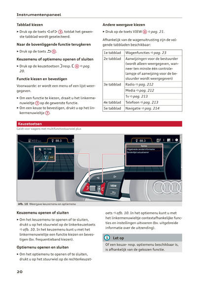 2019-2020 Audi Q5/S Q5 Gebruikershandleiding | Nederlands