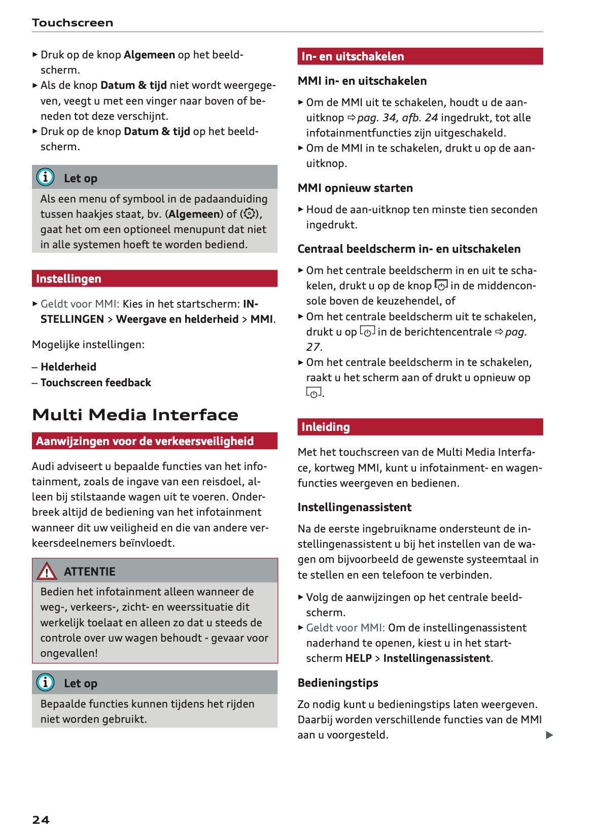2020-2021 Audi Q5 Gebruikershandleiding | Nederlands