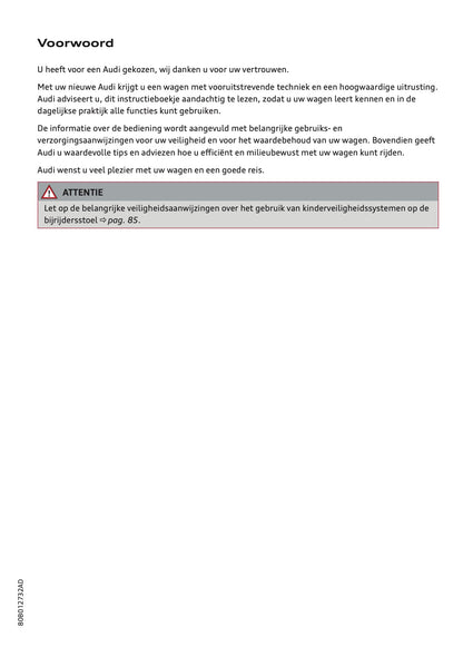2022 Audi Q5 Gebruikershandleiding | Nederlands