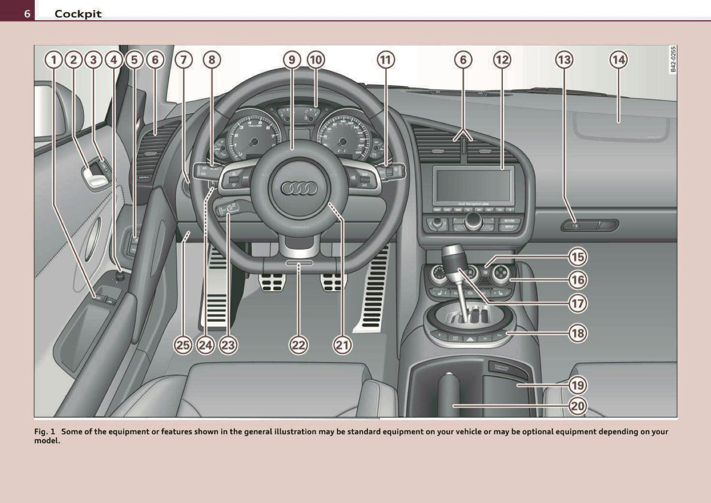 2010 Audi R8 Owner's Manual | English US
