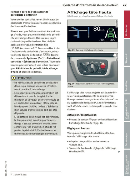 2014 Audi RS 6 Avant Manuel du propriétaire | Français