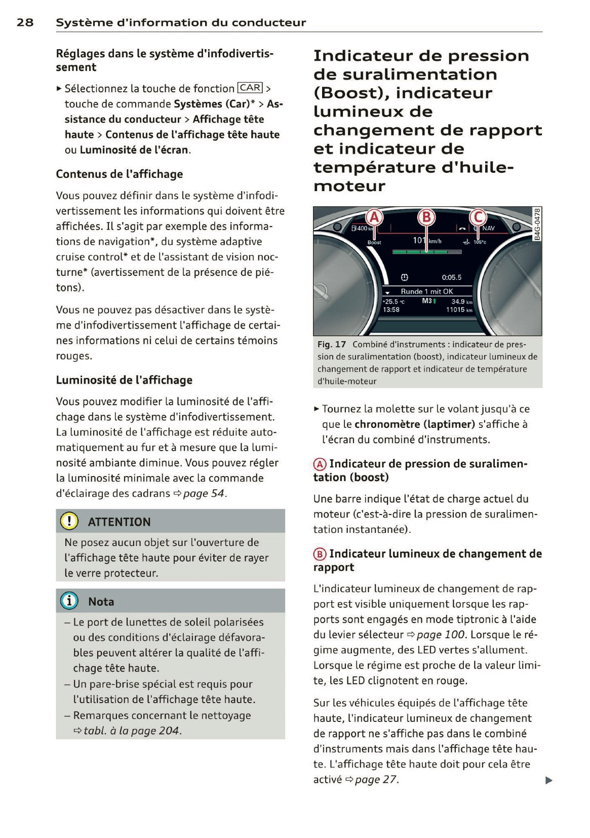 2014 Audi RS 6 Avant Manuel du propriétaire | Français