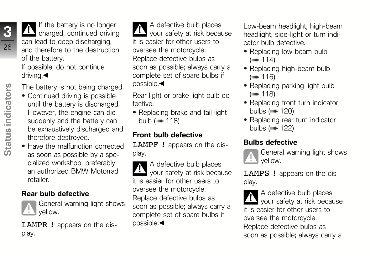 2008 BMW K 1200 S Owner's Manual | English