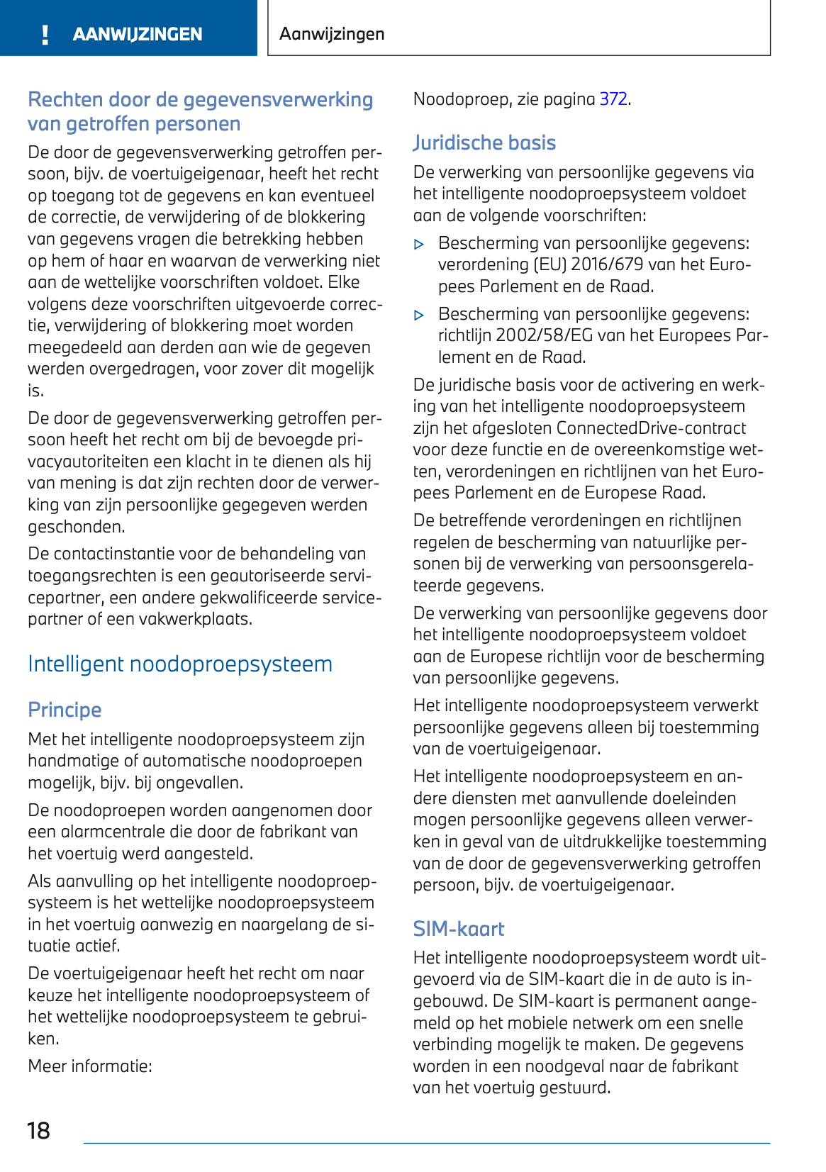 2023 BMW 1 Series Owner's Manual | Dutch