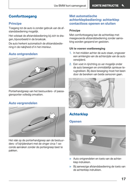 2018 BMW 2 Series Active Tourer Plug-in-Hybrid Owner's Manual | Dutch