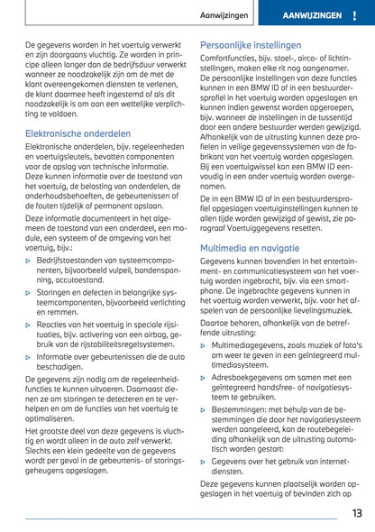 2023-2024 BMW 2 Series Active Tourer Plug-in-Hybrid Owner's Manual | Dutch