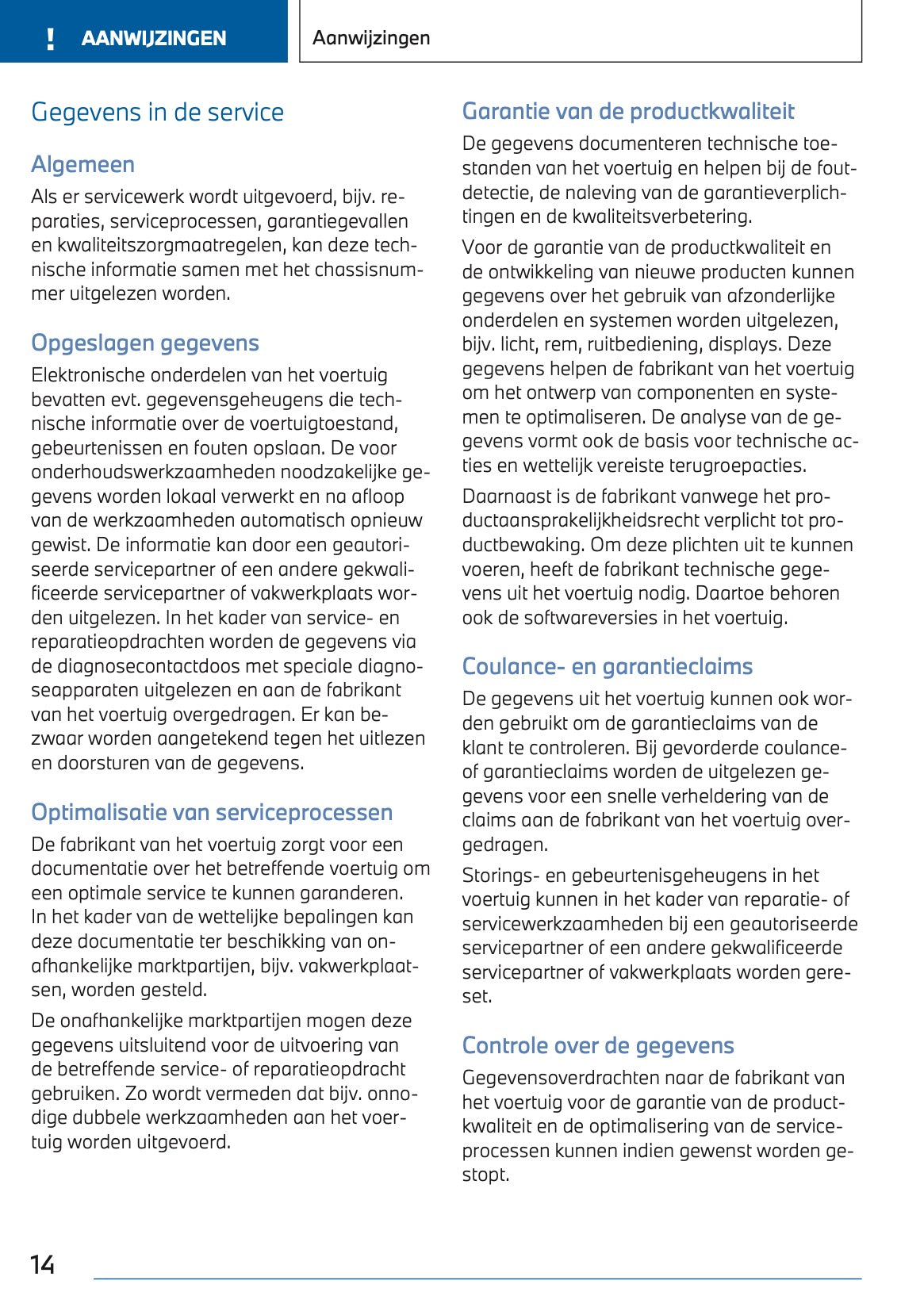 2023 BMW 3 Series Touring Plug-in-Hybrid Owner's Manual | Dutch