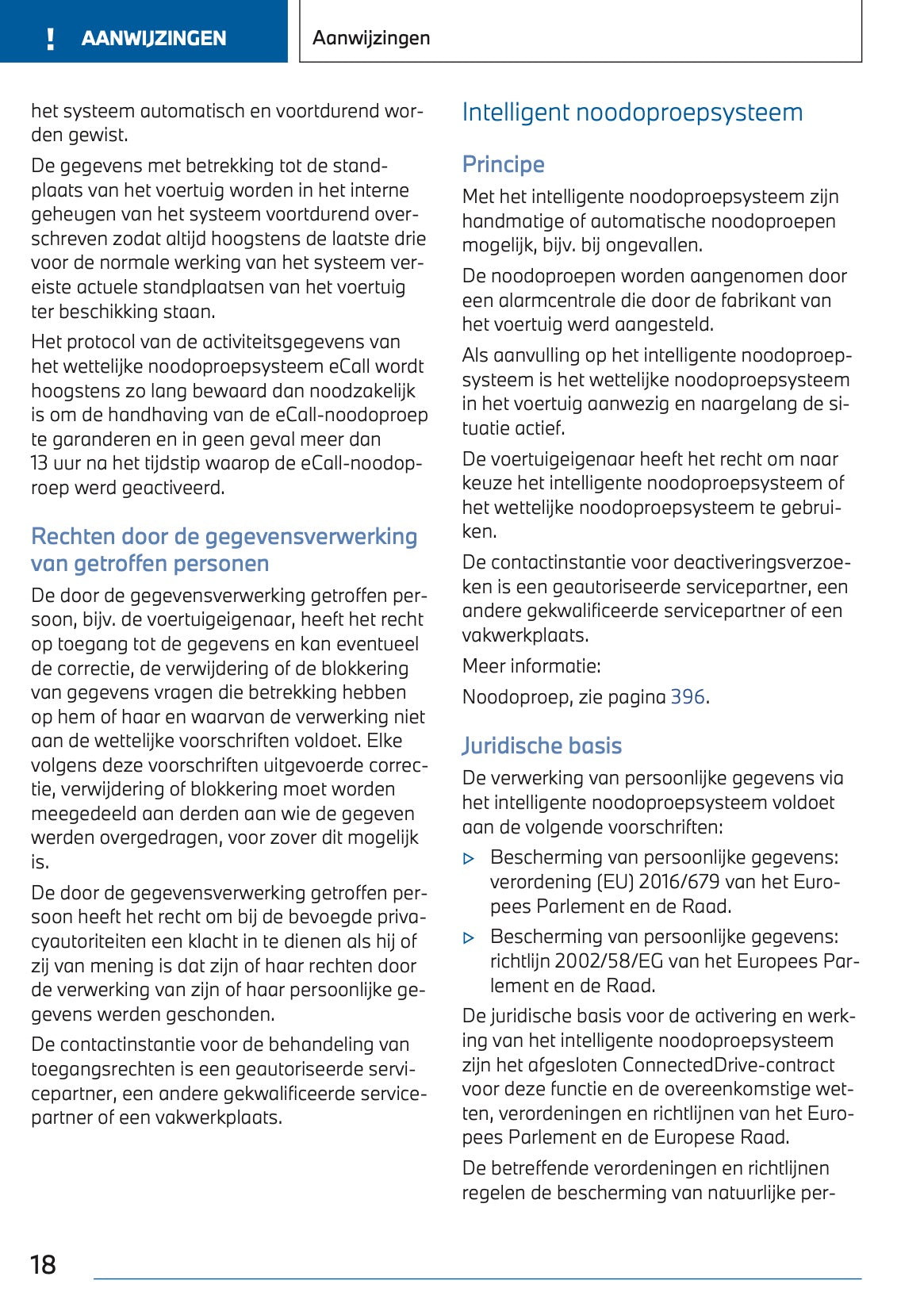 2023 BMW 3 Series Touring Plug-in-Hybrid Owner's Manual | Dutch