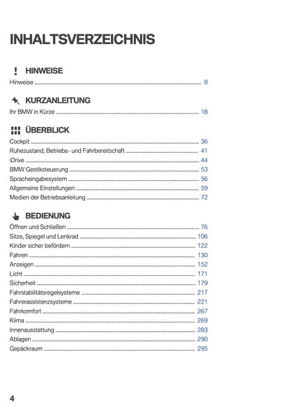 2018 BMW 5 Series Touring Owner's Manual | German