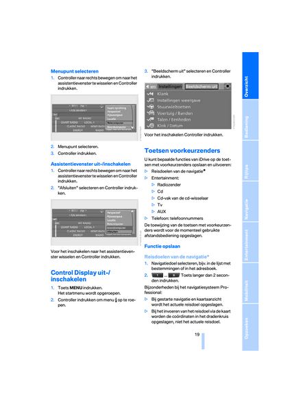 2008-2009 BMW 3 Series Coupé/3 Series Convertible Owner's Manual | Dutch