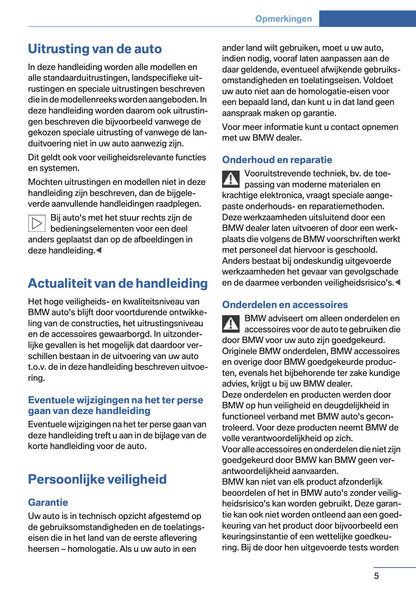 2014 BMW 1 Series Coupe/Convertible Owner's Manual | Dutch