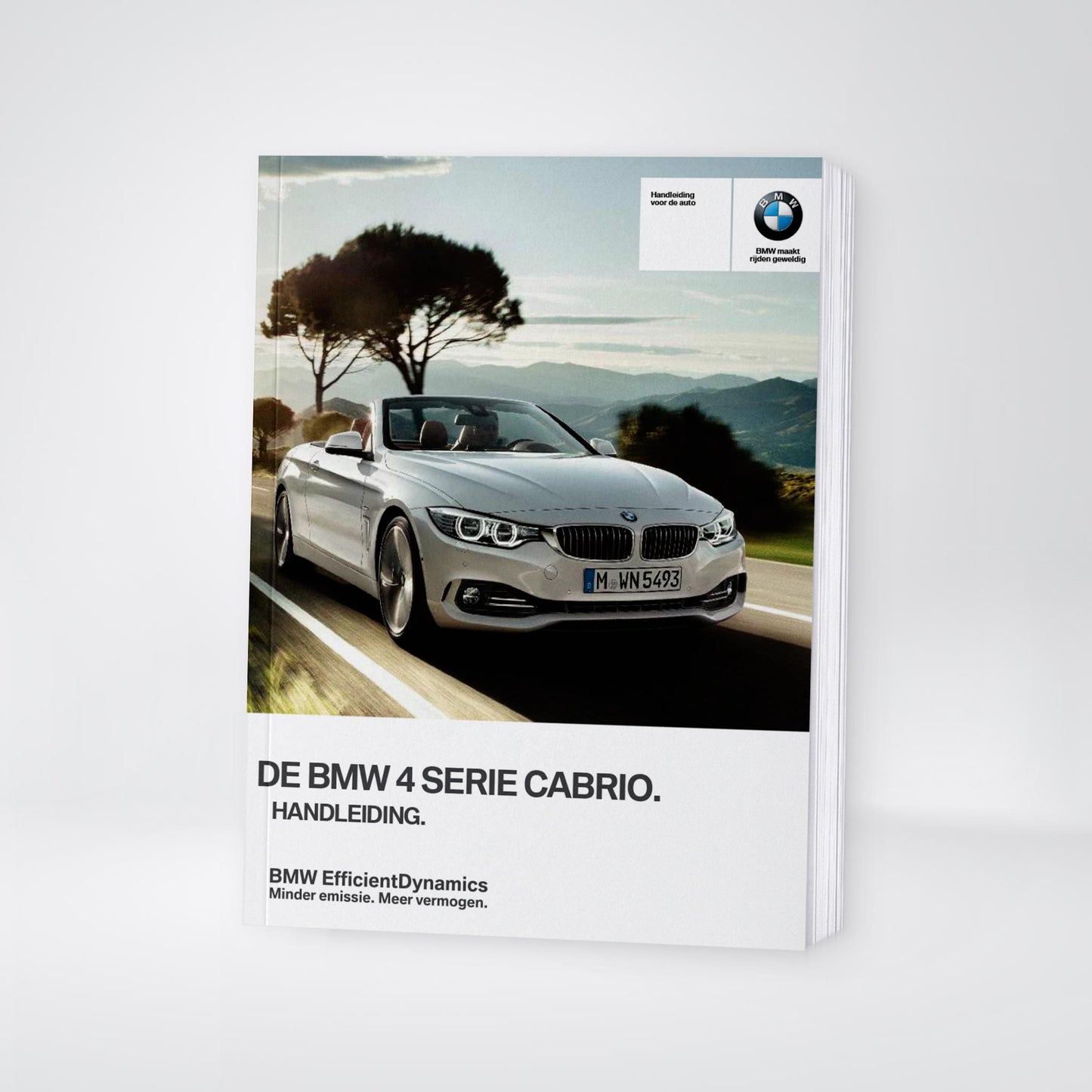 2015 BMW 4 Series Convertible Owner's Manual | Dutch