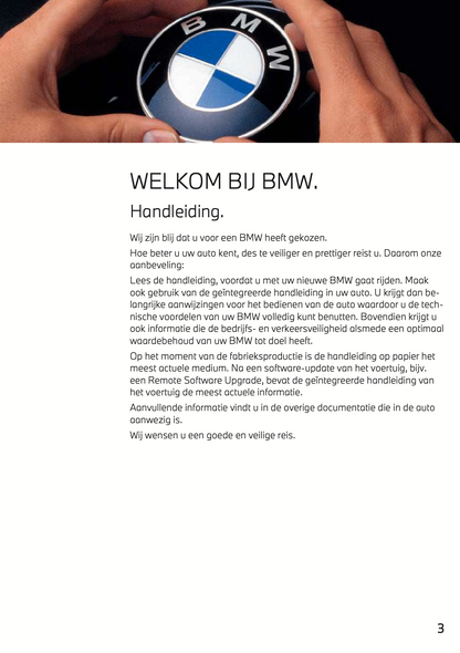 2022 BMW 3 Serie Owner's Manual | Dutch